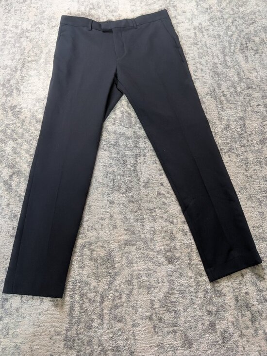 H&M Other - H&M Mens Black Dress Pants 36R Slim Fit Career Office Stretch Trousers